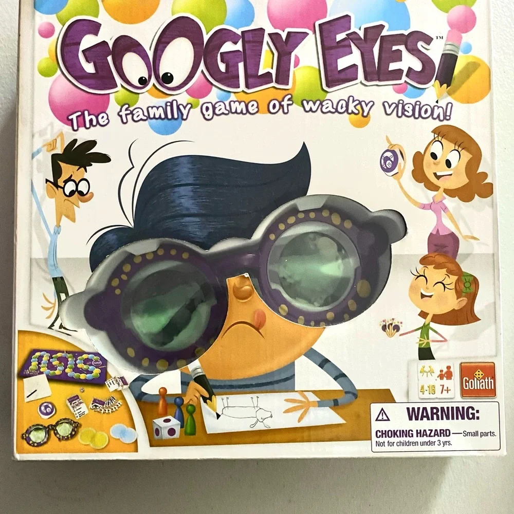 NWT - Googly Eyes - Includes Color Smash Card Game! FUN for the whole family - Picture 4 of 6